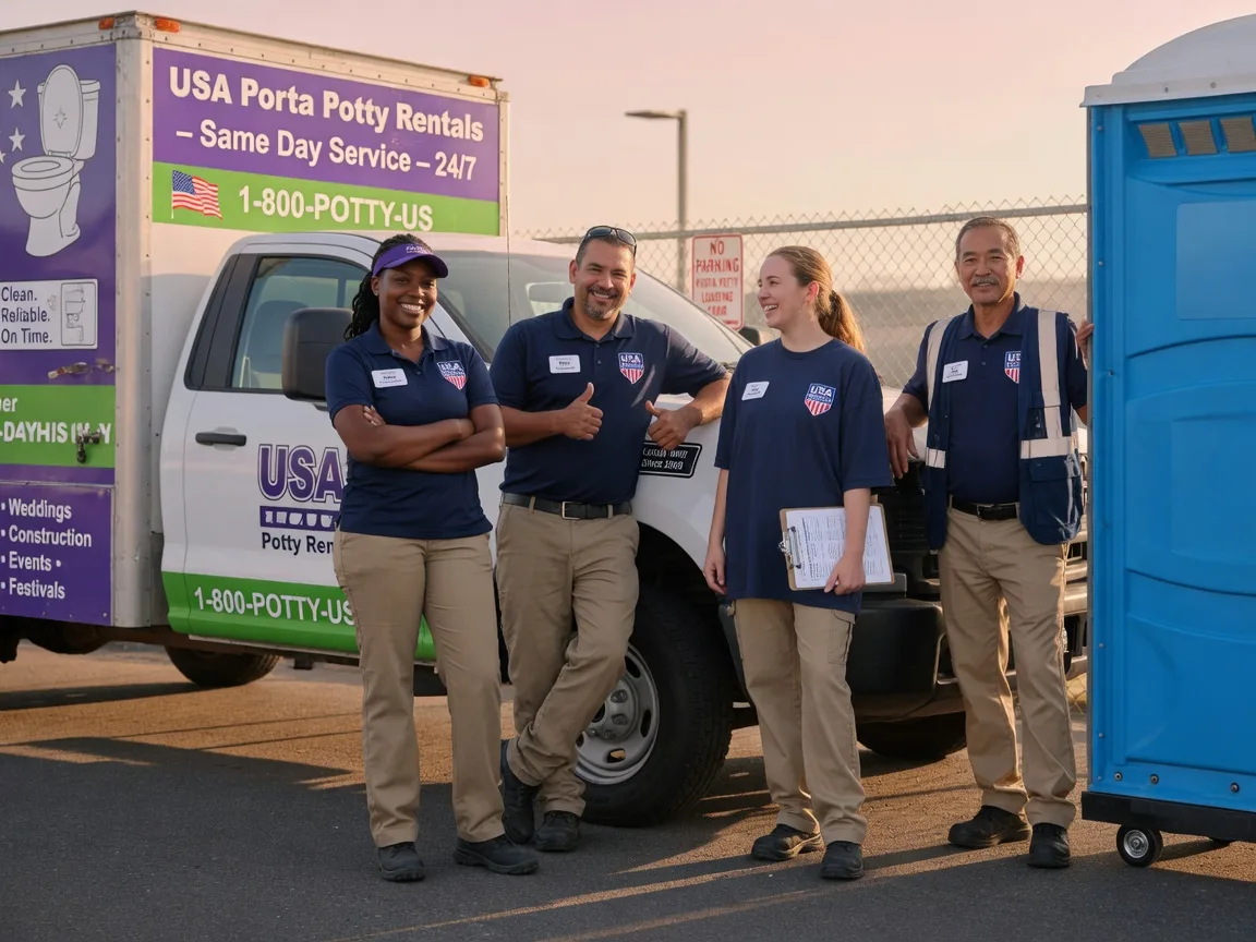 Porta Potty Rental company in Garden City, TX
