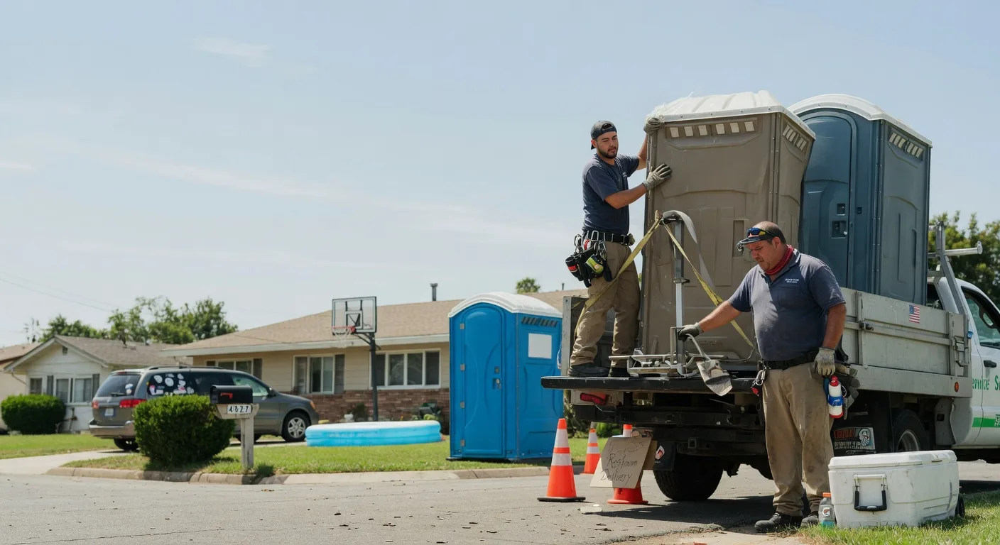 Porta Potty Rental in Garden City, TX near me